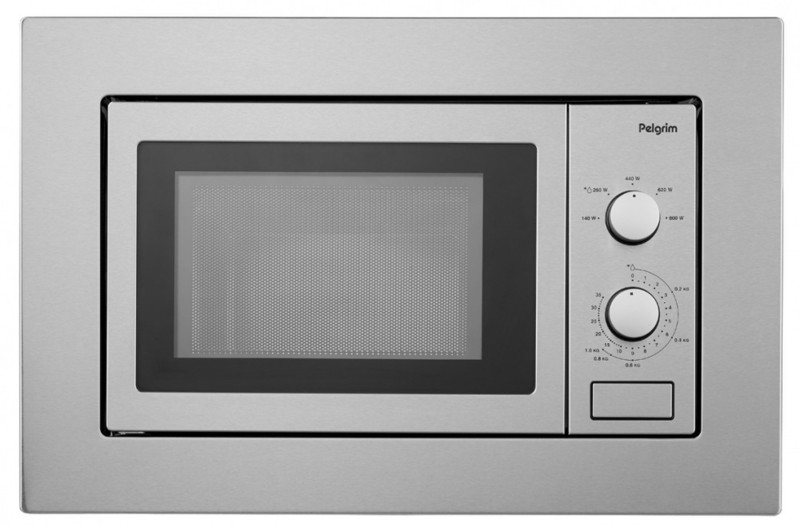 Pelgrim MAG527RVS Built-in 20L 900W Stainless steel microwave