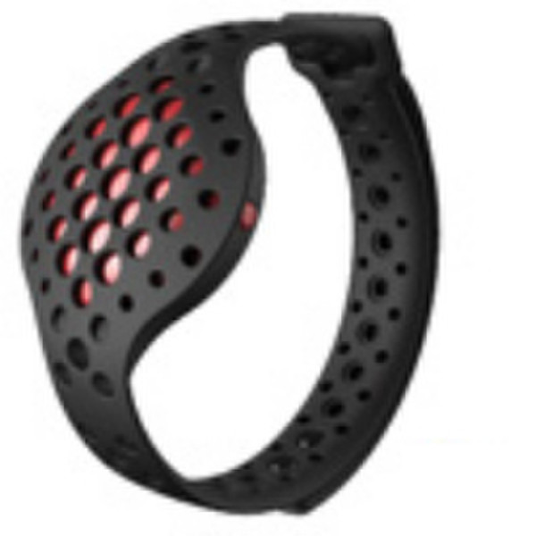 Moov NOW Wristband activity tracker Red,Black