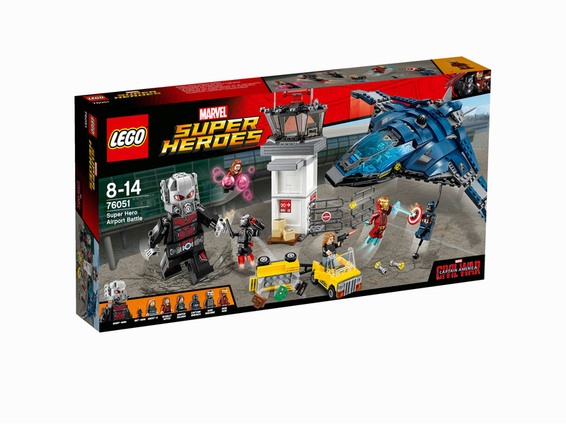 LEGO Marvel Super Heroes Super Hero Airport Battle 807шт строительный конструктор