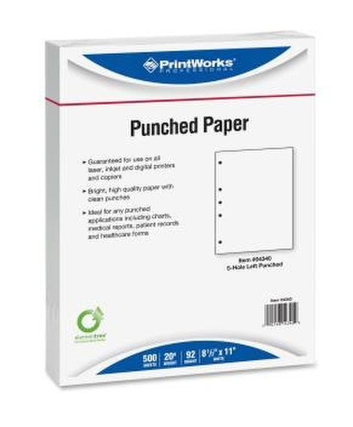 PrintWorks Professional 04340 Letter (215.9×279.4 mm) Белый бумага для печати