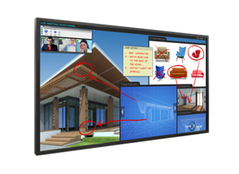 Planar Systems EP5014K 50Zoll LCD 4K Ultra HD Schwarz Public Display/Präsentationsmonitor