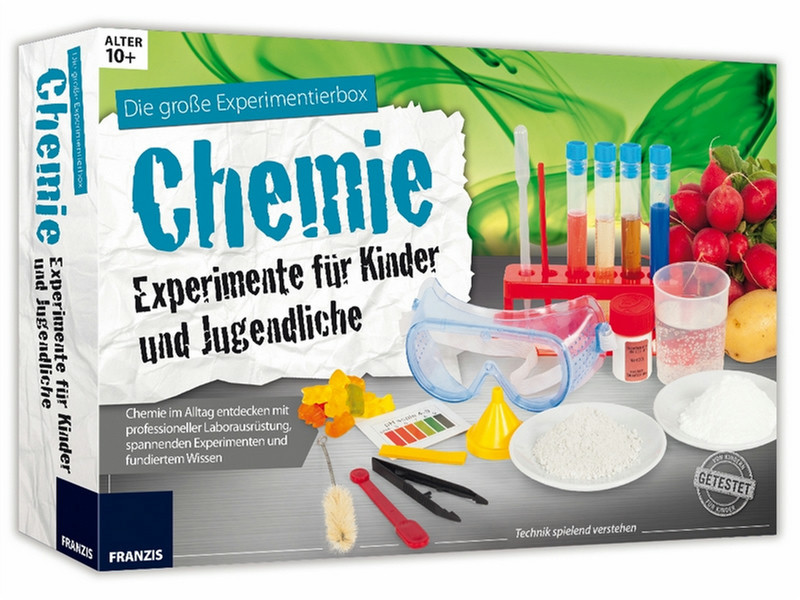 Franzis Verlag 978-3-645-65266-7 Химия Набор для опытов детский научный набор