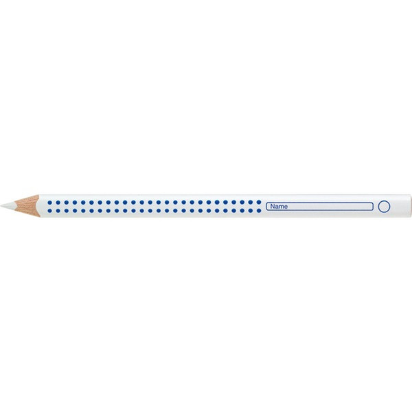 Faber-Castell Jumbo GRIP Белый 1шт цветной карандаш