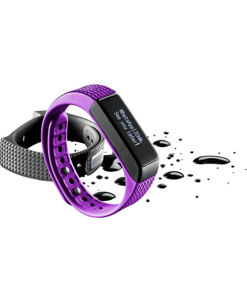 Cellularline BTEASYFITTOUCHP Wristband activity tracker Wireless Black,Pink activity tracker