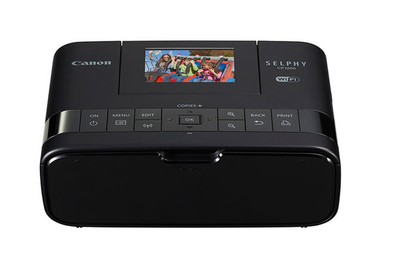 Canon SELPHY CP1200 Farbstoffsublimation 300 x 300DPI WLAN Schwarz Fotodrucker