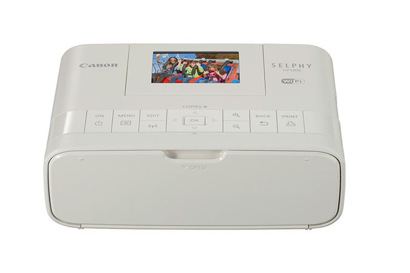 Canon SELPHY CP1200 Farbstoffsublimation 300 x 300DPI WLAN Weiß Fotodrucker