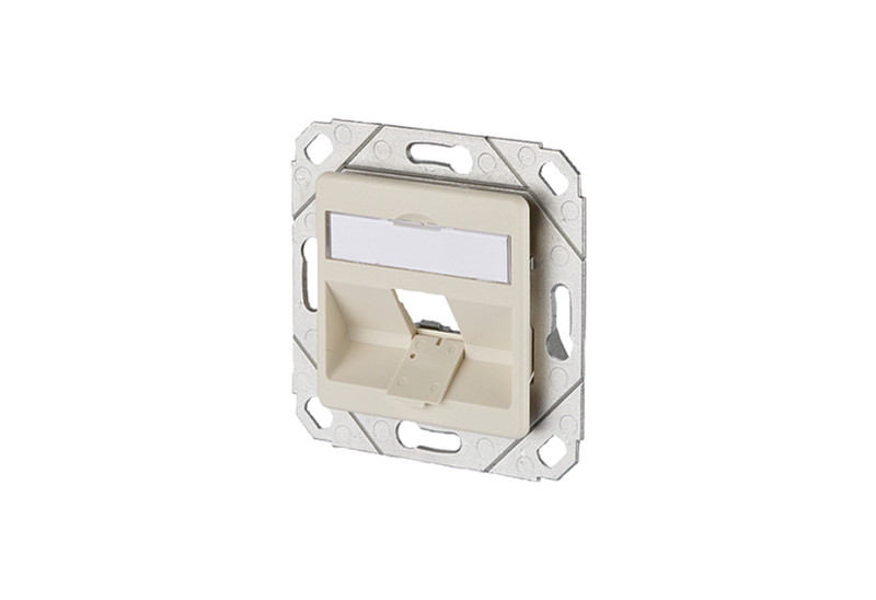 METZ CONNECT 1309141101-E Pearl,White socket-outlet