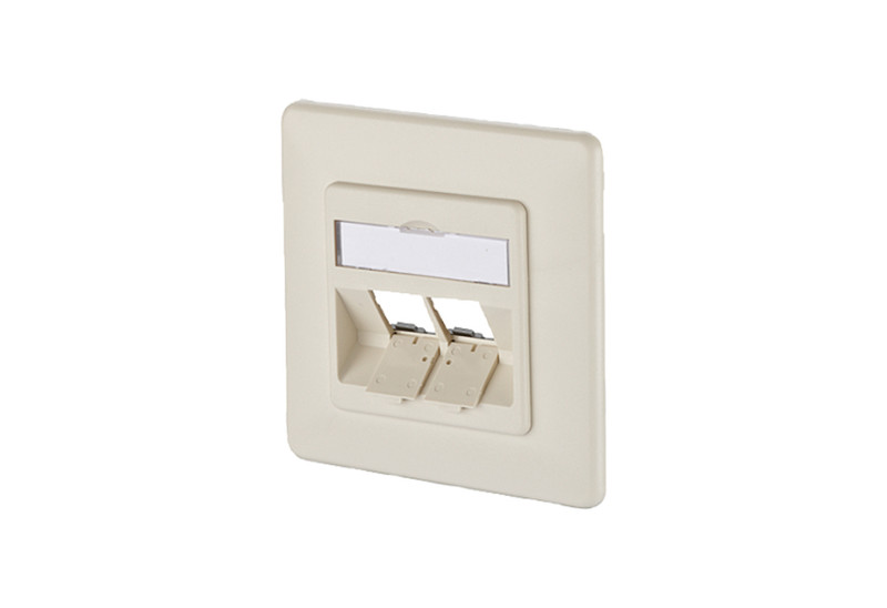 METZ CONNECT 1309151001-E Pearl,White switch plate/outlet cover