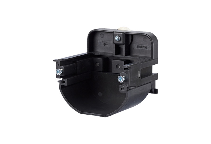 METZ CONNECT 1308895511-I Black outlet box