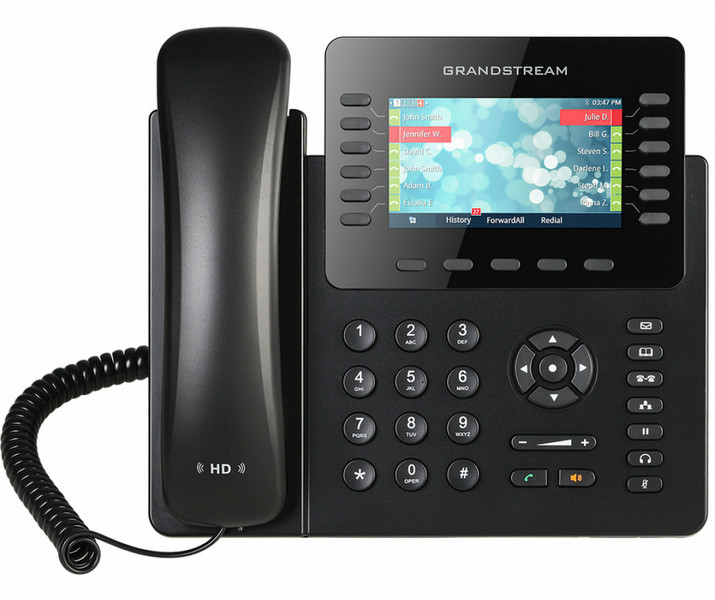 Grandstream Networks GXP2170 Проводная телефонная трубка 12линий ЖК IP-телефон