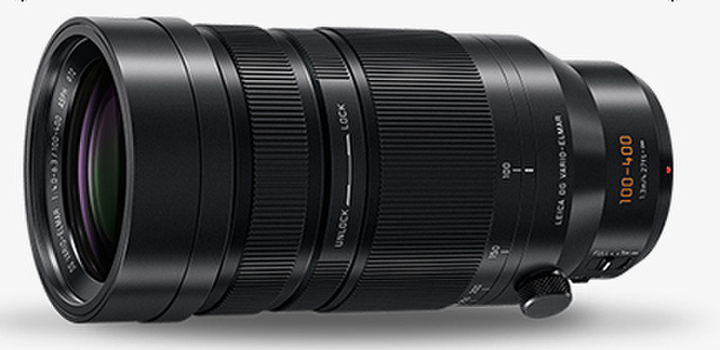 Leica DG Vario-Elmar 100-400mm F4.0-6.3 ASPH MILC/SLR Telephoto zoom lens Black