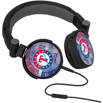 Pangea Texas Rangers Kopfband Binaural Verkabelt Schwarz, Blau
