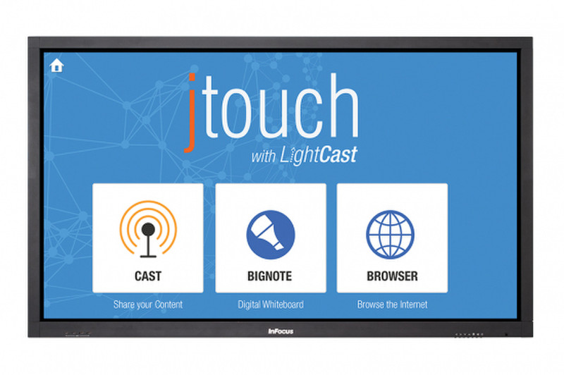 Infocus JTouch 65Zoll LCD Full HD Schwarz Public Display/Präsentationsmonitor