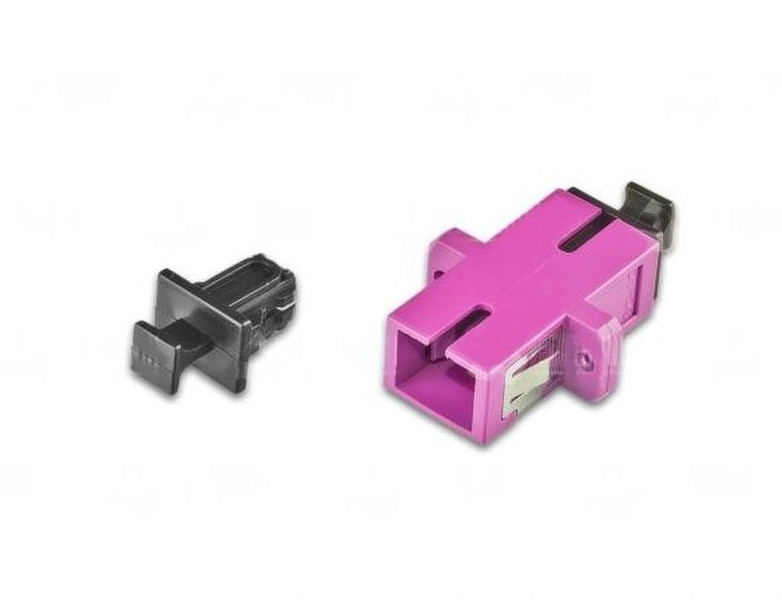 Triotronik LKUP SC-SC MM OM4 Пластик Черный, Фиолетовый колпачек для электронных разъёмов