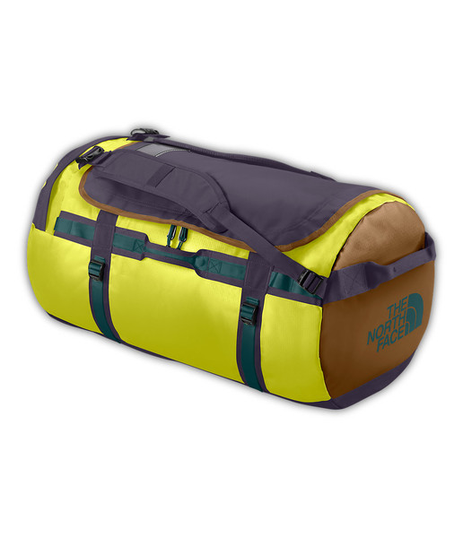 The North Face Base Camp Duffel L 95L Fabric,Nylon Yellow duffel bag