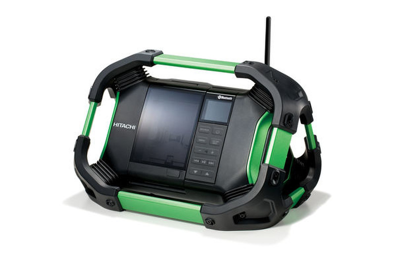 Hitachi UR 18DSDL Портативный Цифровой Черный, Зеленый радиоприемник