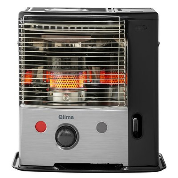 Qlima R7127TC Indoor 2700W Black,Stainless steel Infrared electric space heater