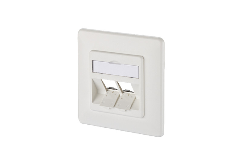 METZ CONNECT 1309151002-E Белый рамка для розетки/выключателя