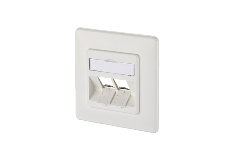 METZ CONNECT 1309151002-E White switch plate/outlet cover