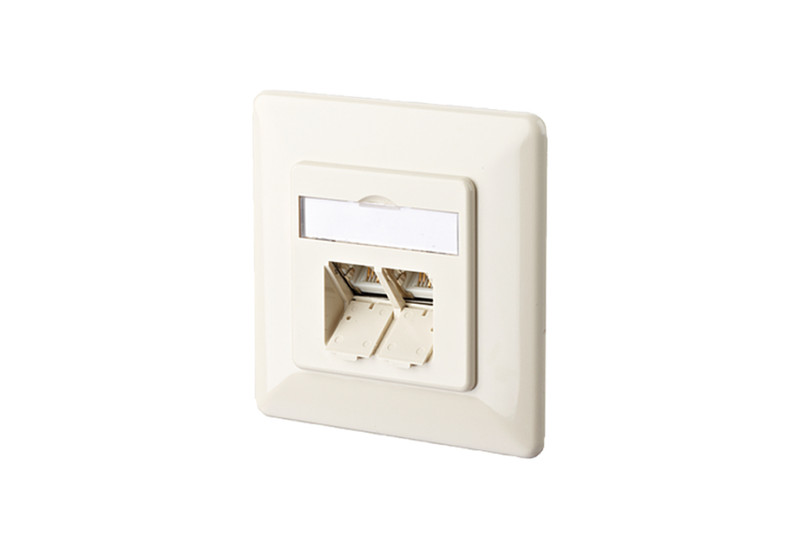 METZ CONNECT 130C381001-I RJ-45 Pearl,White socket-outlet