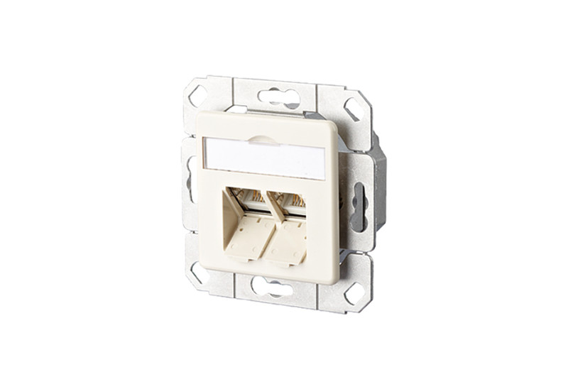 METZ CONNECT 130C381101-I RJ-45 Pearl,White socket-outlet