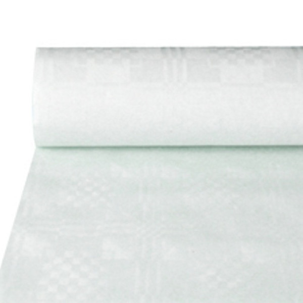 Papstar 12542 Rectangular Paper White disposable tablecloth