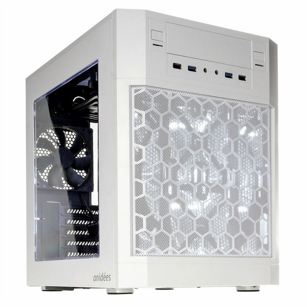 anidees AI-07WW Cube White computer case