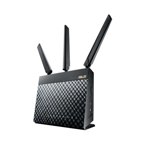 ASUS 4G-AC55U Dual-band (2.4 GHz / 5 GHz) Gigabit Ethernet Черный 3G 4G