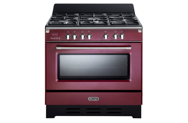 DeLonghi MEM 965 RA Freistehend Gas hob A Violett Küchenherd