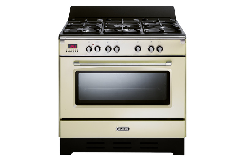 DeLonghi MEM 965 BA Freestanding Gas hob A Beige cooker