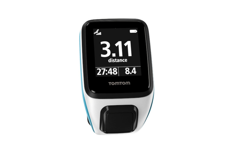 TomTom Runner 2 Bluetooth Синий, Белый спортивный наручный органайзер