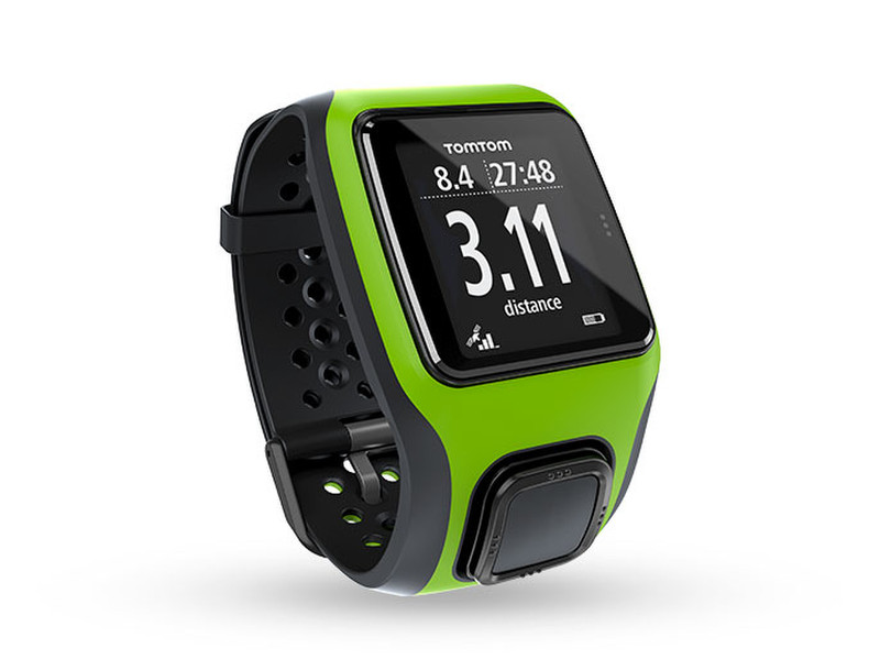 TomTom Multi-Sport + HRM+CSS+AM Bluetooth Зеленый спортивный наручный органайзер