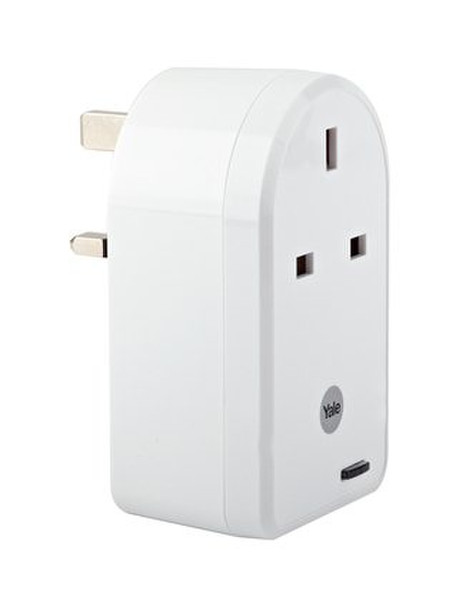 Yale EF-PS White power plug adapter