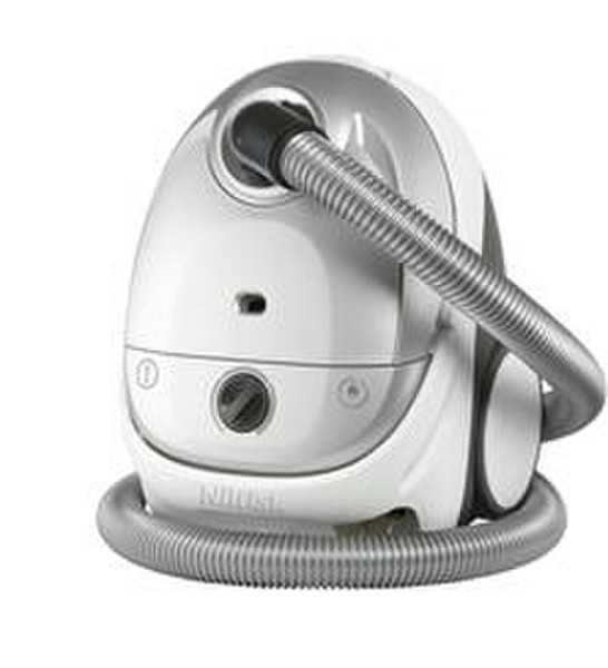 Nilfisk One Cylinder vacuum cleaner 2.1L 800W A Silver,White
