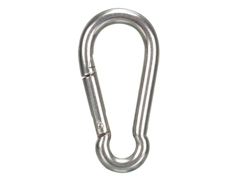 Perel GSSA2 Non-locking carabiner Pear/HMS Stainless steel Stainless steel 1pc(s)
