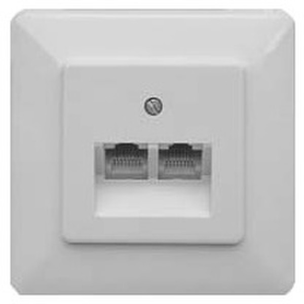 ZE Kommunikationstechnik UAE 8/8 (8) UP White outlet box