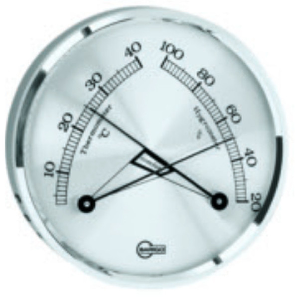 Barigo 8865 Indoor Mechanical environment thermometer Silver