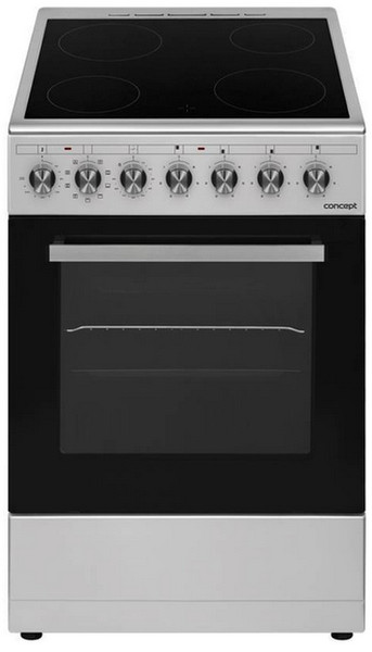 Concept sve6050ss Freestanding Ceramic hob A Stainless steel