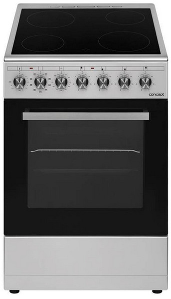 Concept sve6050ss Freistehend Ceramic hob A Edelstahl