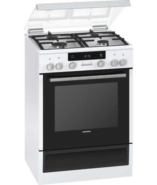 Siemens HX745235N Freestanding Gas hob A White cooker