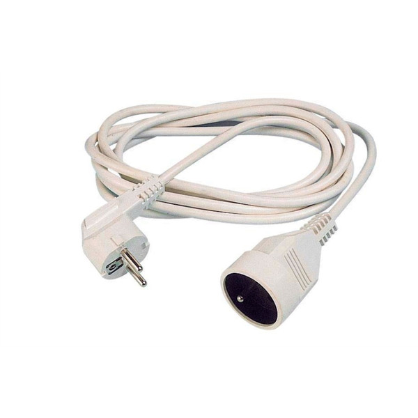 Uniformatic 46301 5м CEE7/7 Schuko Белый кабель питания