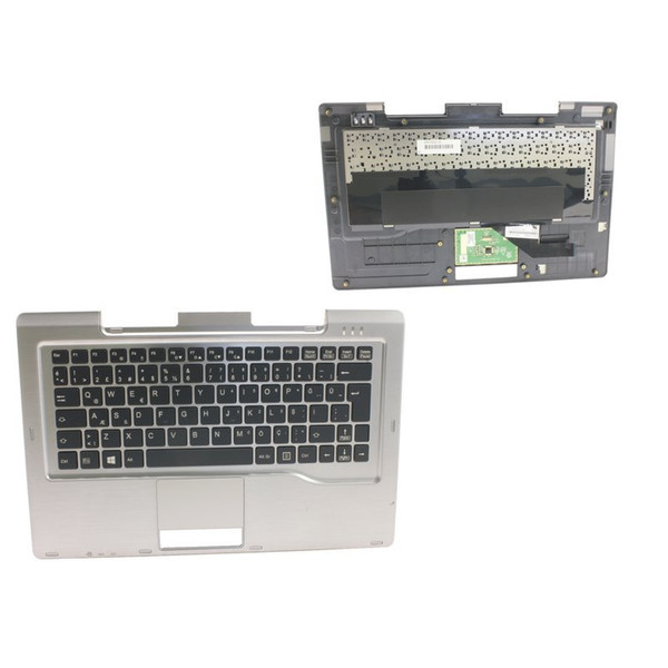 Fujitsu FUJ:CP662879-XX Gehäuse-Unterteil+Tastatur Notebook-Ersatzteil