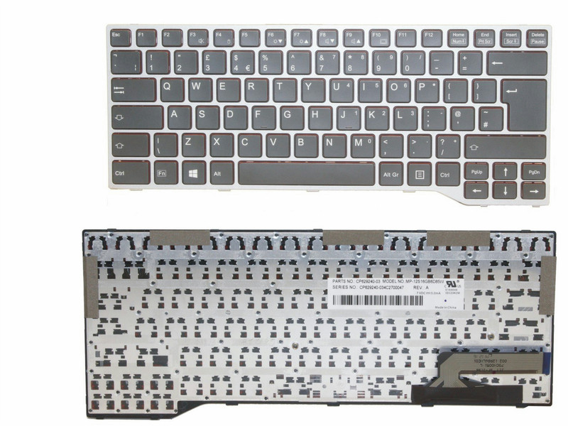 Fujitsu FUJ:CP690404-XX Tastatur Notebook-Ersatzteil
