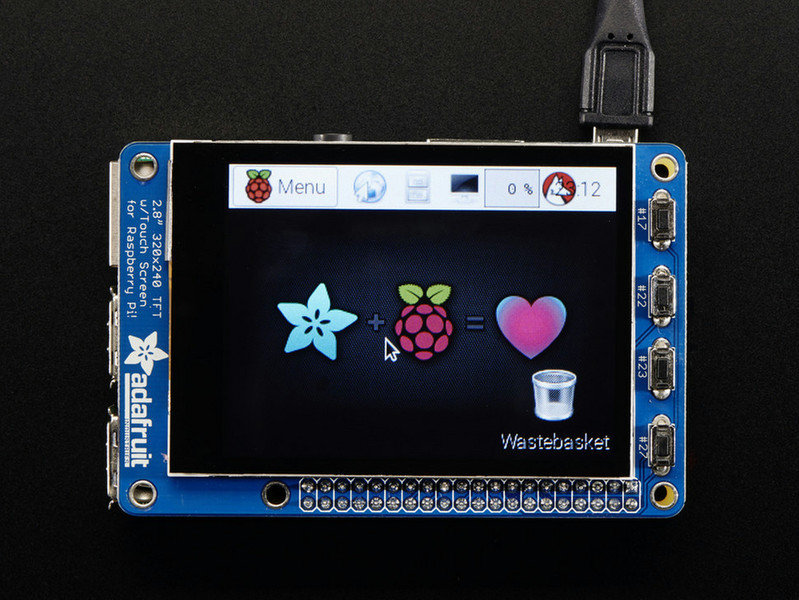 Adafruit 2423 Development board display аксессуар к плате разработчика