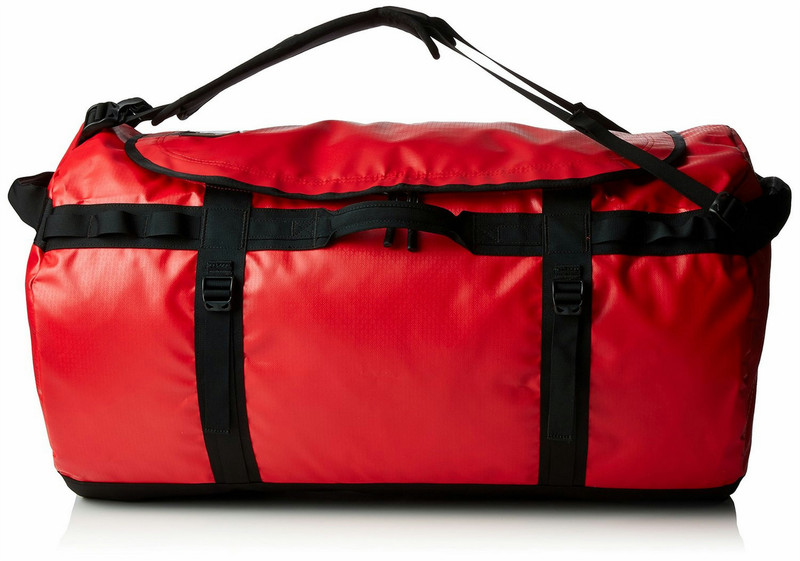 The North Face Base Camp Duffel 69L Nylon Black,Red duffel bag