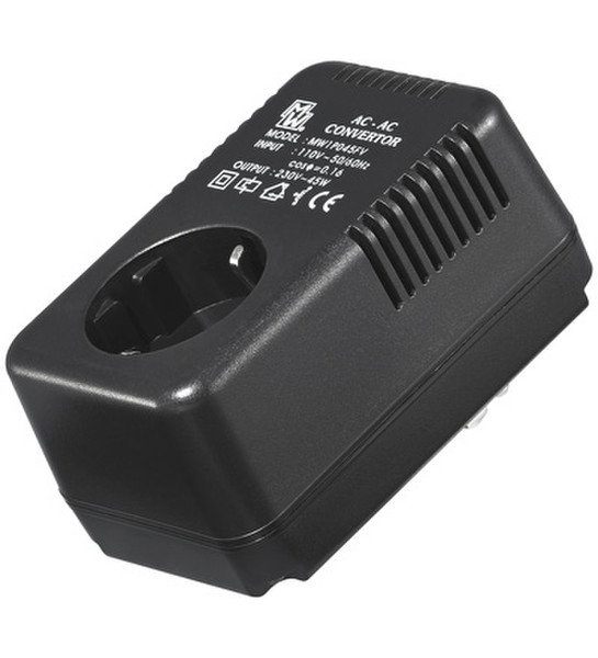 Wentronic SPW MW 1P045FV 45W AC/AC 110 f/ 230 V 45W Black power adapter/inverter