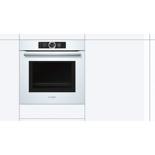Bosch Serie 8 HMG6764W1 Electric oven 67л 900Вт Белый