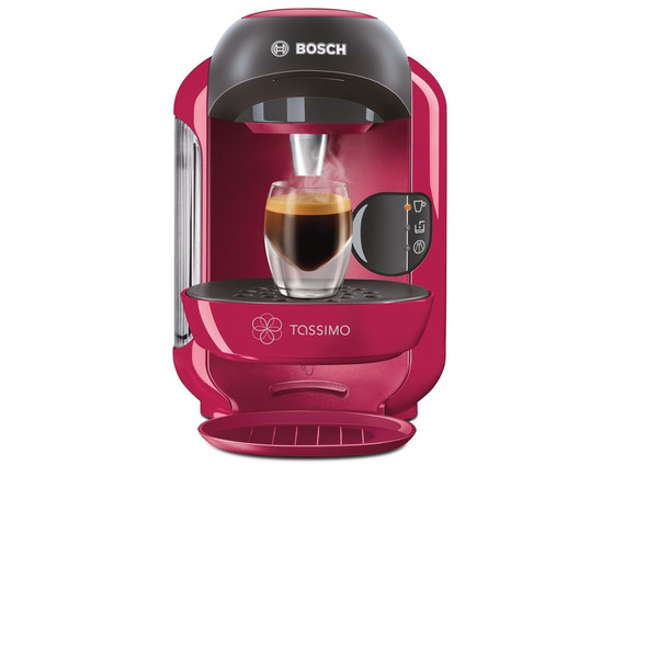 Bosch TAS1251CH Combi coffee maker 0.7л Красный кофеварка