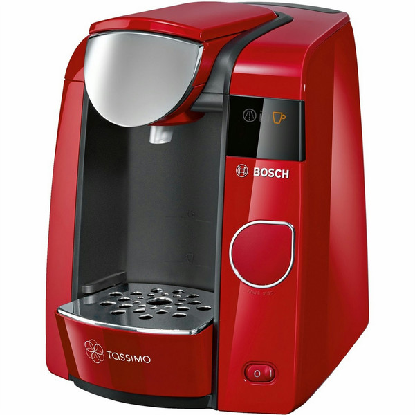 Bosch TAS4503CH Combi coffee maker 1.4л Красный кофеварка