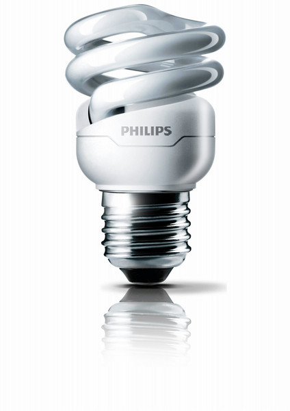 Philips 8718291218449 8W E27 Cool daylight fluorescent bulb energy-saving lamp